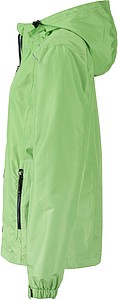 Dámská bunda do deště James & Nicholson RAIN, zelená, S
