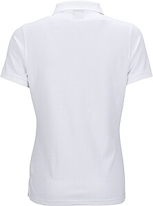 Dámská elastická polokošile James Nicholson, bílá, S
