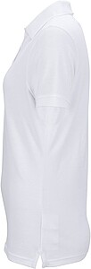 Dámská elastická polokošile James Nicholson, bílá, XXL