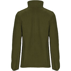 Dámská fleecová celorozepínací bunda, ROLY ARTIC, vojenská zelená tmavá, vel. S