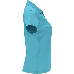 Dámská funkční polokošile s krátkým rukávem, ROLY MONZHA, tyrkysová, vel. S