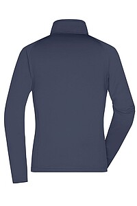 Dámská mikina James & Nicholson Stretchfleece, námořná modrá, velikost L