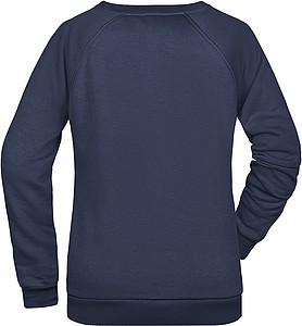 Dámská mikina James Nicholson sweatshirt women, námořní modrá, vel. L