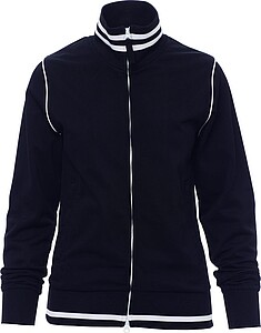 Dámská mikina PAYPER DERBY LADY, černá/bílá, velikost S