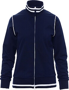 Dámská mikina PAYPER DERBY LADY, námořní modrá/bílá, velikost L