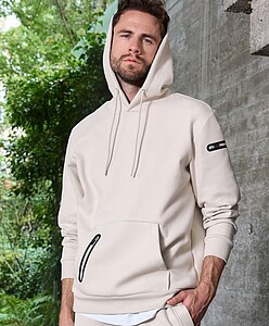 Dámská mikina s kapucí DAIBER INTERLOCK, béžová, M