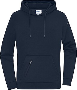 Dámská mikina s kapucí DAIBER INTERLOCK, námořní modrá, XS