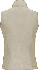 Dámská mikrofleecová vesta Kariban fleece vest women, béžová, vel. S