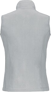 Dámská mikrofleecová vesta Kariban fleece vest women, sv. šedá, vel. S