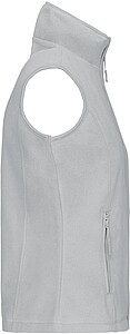 Dámská mikrofleecová vesta Kariban fleece vest women, sv. šedá, vel. S