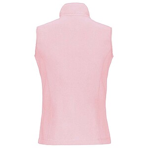 Dámská mikrofleecová vesta Kariban fleece vest women, světle růžová, vel. XS