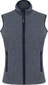 Dámská mikrofleecová vesta Kariban fleece vest women, tmavá námořní modrá, vel. S
