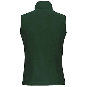 Dámská mikrofleecová vesta Kariban fleece vest women, tmavá vojenská zelená, vel. 3XL