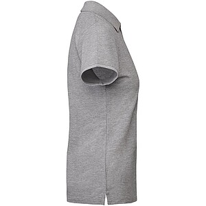 Dámská polokošile s krátkým rukávem, ROLY PRINCE, světle šedý melír, vel. S