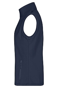 Dámská vesta James & Nicholson Promo softshell, námořní modrá, velikost S