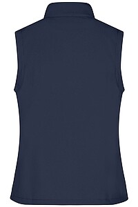 Dámská vesta James & Nicholson Promo softshell, námořní modrá, velikost XL