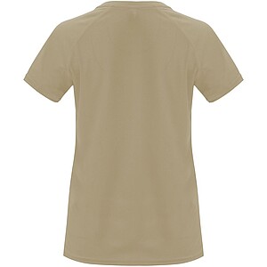Dámské funkční tričko s krátkým rukávem, ROLY BAHRAIN, světle hnědá, vel. S