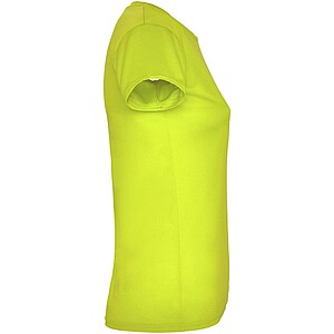 Dámské funkční tričko s krátkým rukávem, ROLY MONTECARLO, fluorescenční žlutá, vel. S
