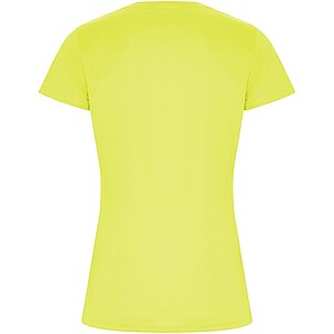 Dámské sportovní tričko s krátkým rukávem, ROLY IMOLA, fluorescenční žlutá, vel. S