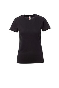 Dámské tričko PAYPER PRINT LADY, černá, XS