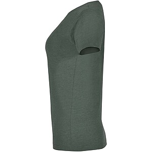 Dámské tričko Roly Fox, velikost S, tmavě zelený melír