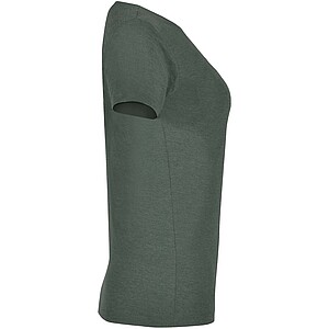 Dámské tričko Roly Fox, velikost S, tmavě zelený melír