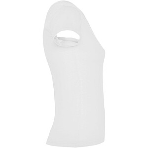 Dámské tričko s krátkým rukávem a výstřihem do V, ROLY VICTORIA, bílá, vel. XL