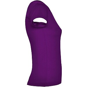 Dámské tričko s krátkým rukávem a výstřihem do V, ROLY VICTORIA, fialová, vel. XL