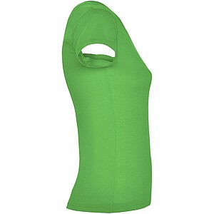 Dámské tričko s krátkým rukávem a výstřihem do V, ROLY VICTORIA, smaragdová, vel. S