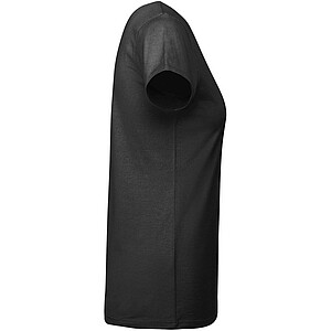 Dámské tričko s krátkým rukávem, ROLY BREDA, černá, vel. S