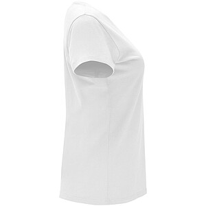 Dámské tričko s krátkým rukávem, ROLY CAPRI, bílá, vel. L