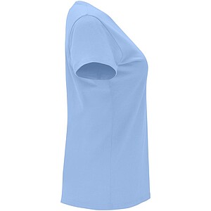 Dámské tričko s krátkým rukávem, ROLY CAPRI, světle modrá, S