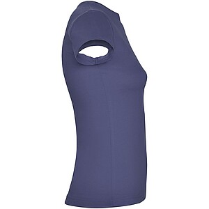 Dámské tričko s krátkým rukávem, ROLY JAMAICA, riflové barvy, vel. 2XL