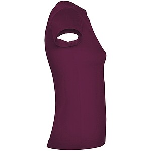 Dámské tričko s krátkým rukávem, ROLY JAMAICA, vínová, vel. M