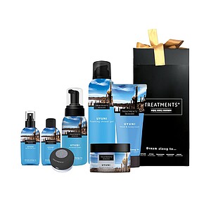 Dárková sada kosmetiky a repráčku TREATMENTS® Giftbox Spa at Home - Uyuni - reklamní předměty