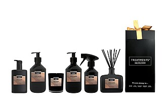 Dárková sada kosmetiky, svíčky a difuzéru TREATMENTS® Giftbox Spa at Home (DeLuxe) - Zhejiang - reklamní předměty