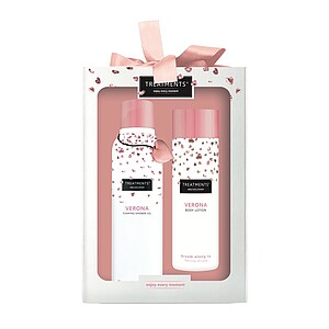 Dárková sada sprchové pěny 200 ml a tělového mléka 250 ml TREATMENTS® Giftbox Tenderness - Verona - reklamní předměty