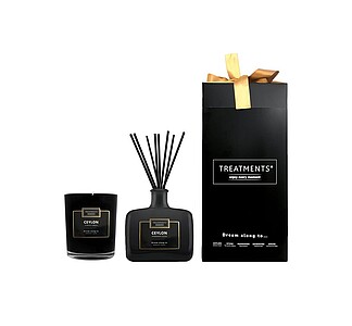 Dárková sada TREATMENTS® obsahující svíčku a difuzér 200 ml - Giftbox Home - Ceylon - reklamní předměty
