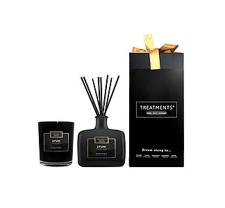 Dárková sada TREATMENTS® obsahující svíčku a difuzér 200 ml - Giftbox Home - Uyuni - reklamní předměty