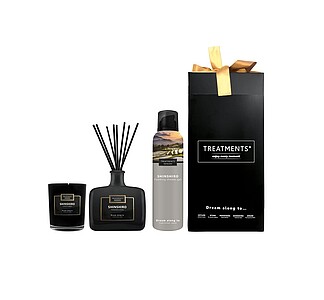 Dárková sada TREATMENTS® obsahující svíčku, difuzér 200 ml a sprchovou pěnu 200 ml - Giftbox Home & Body - Shinshiro - reklamní předměty