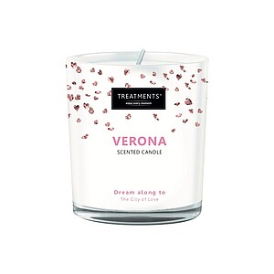 Dárkové balení vonné svíčky TREATMENTS® Giftbox Scented Candle - Verona - svíčka s vlastním potiskem