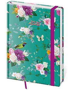 Denní diář A5 Vario Provence 2026 s gumičkou 2026 - reklamní kalendáře