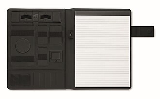 Desky A4 s bezdrátovou nabíječkou, černá