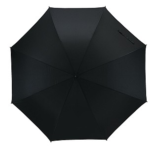 Deštník pro 2 osoby odolný proti větru, černá. Průměr 131cm