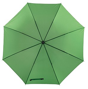Deštník s pouzdrem, světle zelená, pr. 125 cm - reklamní deštníky
