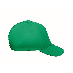 Dětská kšiltovka 5 panelů, zelená