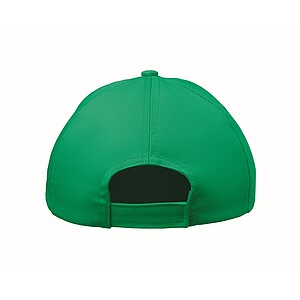Dětská kšiltovka 5 panelů, zelená