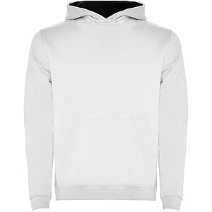 Dětská mikina s kapucí ROLY URBAN, bílá, 7/8