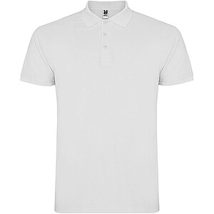 Dětská polokošile s krátkým rukávem, ROLY STAR, bílá, vel. 3/4