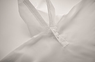 Dětská pončo pláštěnka, bílá